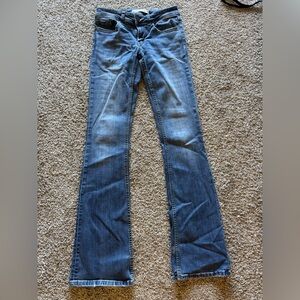 BKE Flare Women's Jeans in Deep Blue size 29X35 1/2.